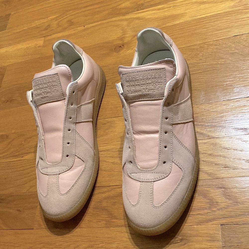 Maison Martin Margiela Replica Sneakers - Mens Size 40 (7) Blush Pink - Picture 2 of 16